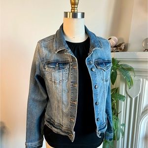 NWT Prana Denim Dree Jean Jacket Blue Womens Small